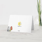 Mouse Family Reading by Fireplace Weihnachtskarte Karte (Rückseite)