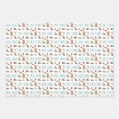 Mouse Family Weihnachten Geschenkpapier Set (Vorderseite 2)