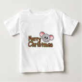 Mouse Frohe Weihnachtsgeschenke und Geschenke Baby T-shirt (Vorderseite)
