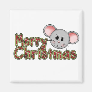 Mouse Frohe Weihnachtsgeschenke und Geschenke Magnet