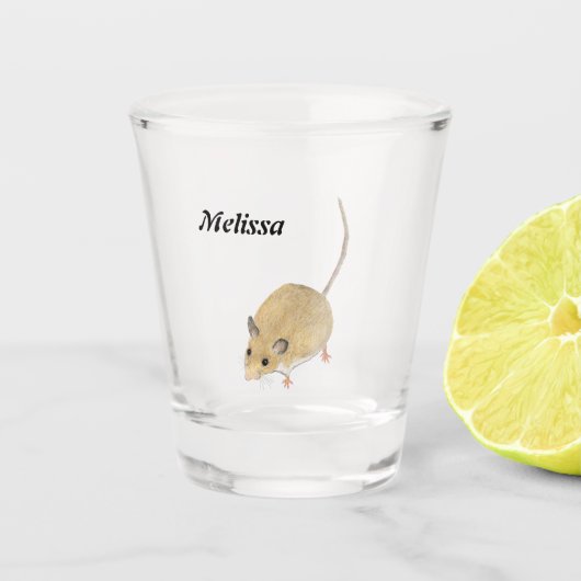 Mouse Glass Schnapsglas (Vorderseite)