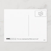 Mouse Happy Halloween! Postkarte (Rückseite)