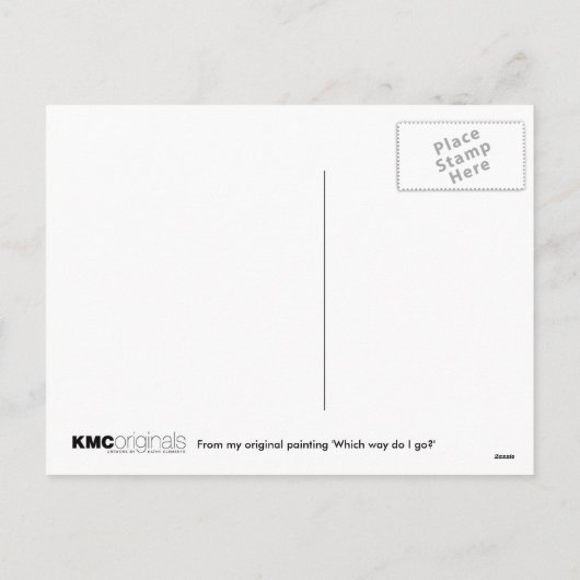 Mouse Happy Halloween! Postkarte (Rückseite)