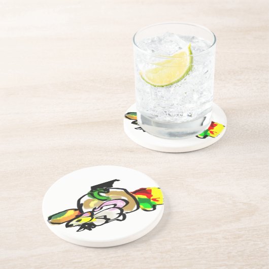 Mouse Herbst Getränkeuntersetzer (Seite)