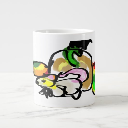 Mouse Herbst Jumbo-Tasse (Vorderseite)