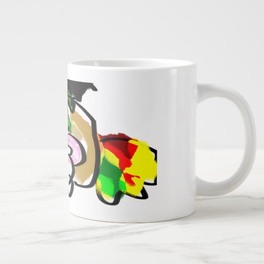 Mouse Herbst Jumbo-Tasse (Rechts)