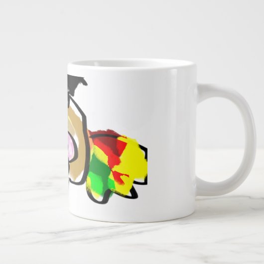 Mouse Herbst Jumbo-Tasse (Rechts)
