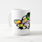 Mouse Herbst Kaffeetasse (Vorderseite Links)