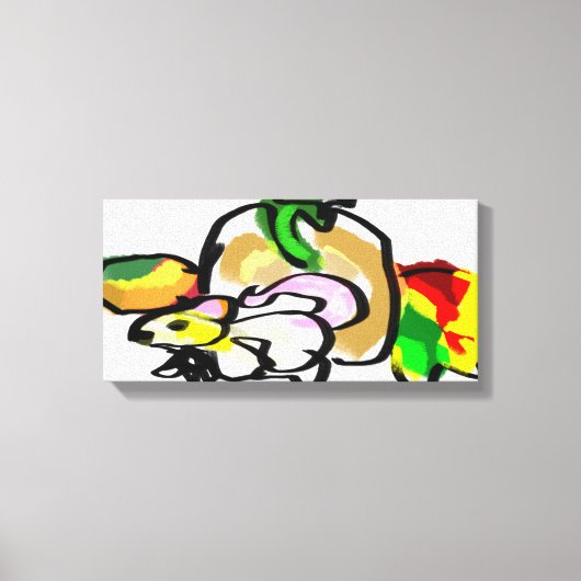 Mouse Herbst Leinwanddruck (Vorderseite)