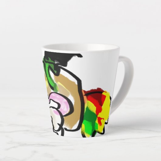 Mouse Herbst Milchtasse (Rechte Ecke)