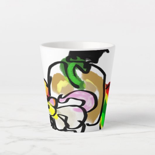 Mouse Herbst Milchtasse (Vorderseite)