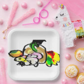 Mouse Herbst Pappteller (Party)