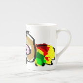 Mouse Herbst Porzellantasse (Rechts)