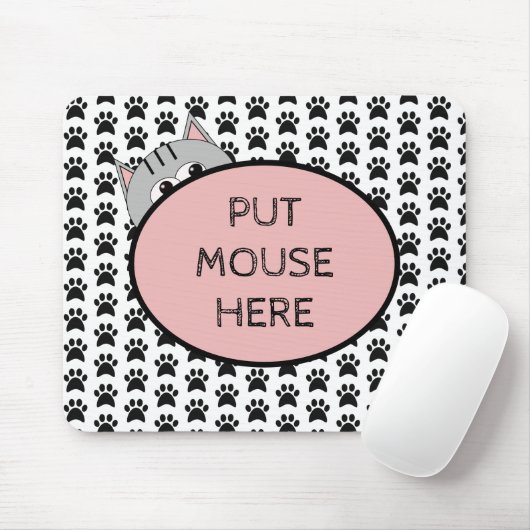 Mouse hier setzen mousepad (Mit Mouse)