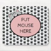 Mouse hier setzen mousepad (Vorne)
