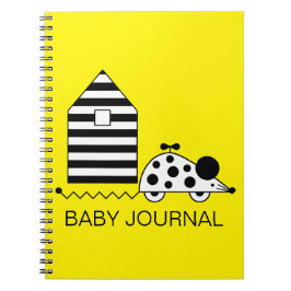 Mouse House Spiral Foto Notebook Notizblock