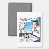 Mouse in Maze  Magnet (Vorderseite/Rückseite)