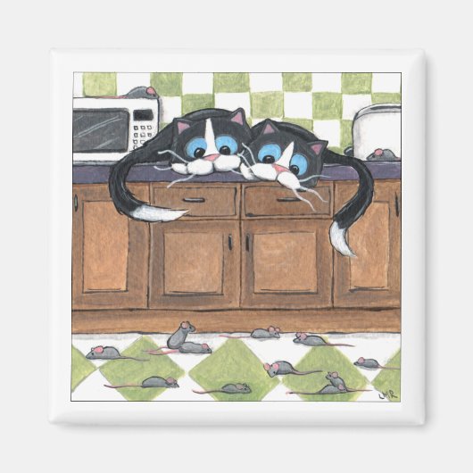 Mouse Invasion Magnet (Vorne)