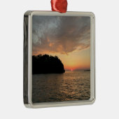 Mouse Island Fotografie von Willowcatdesigns Ornament Aus Metall (Rechts)