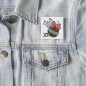 Mouse Joy Holiday T - Shirt und Geschenke Button (Beispiel)