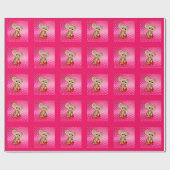 Mouse Kariert Geschenkpapier (Flach)