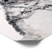 Mouse Kinderzimmer Art Poster (Ecke)