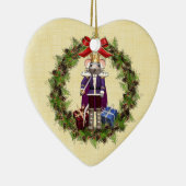 Mouse King Wreath Heart Ornament (Rechts)