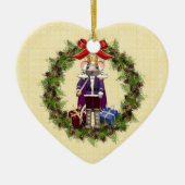 Mouse King Wreath Heart Ornament (Vorne)