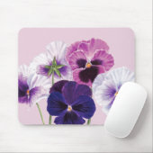 Mouse Mat - Blumenmuster Mousepad (Mit Mouse)