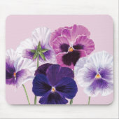 Mouse Mat - Blumenmuster Mousepad (Vorne)