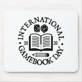 Mouse Mat zum Internationalen Gamebook-Tag Mousepad