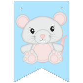 Mouse Mice Birthday Party Wimpelkette (Erste Fahne)
