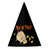 Mouse mit Candy Corns trick oder behandeln Partyhütchen (Vorderseite)