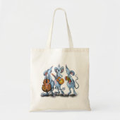Mouse Music Band Fun Tote Bag Tragetasche (Vorne)