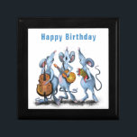 Mouse Music Band Funny Birthday Geschenkboxen<br><div class="desc">Funny Geburtstag Geschenkboxen mit Musical Mouse Band - Cartoon Zeichnend Mouse Liebe Musik - oder wählen / Fügen Sie Ihren einzigartigen Text / Farbe - Machen Sie Ihre besondere Geschenkboxen - Neu vergrössern und verschieben oder entfernen und hinzufügen / Text mit Anpassungstool ! - Zeichn und Design von MIGNED. Sie...</div>