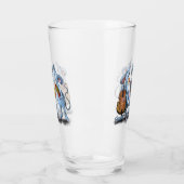 Mouse Music Band Funny Glass Glas (Links)