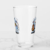 Mouse Music Band Funny Glass Glas (Rechts)