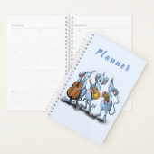 Mouse Music Band Funny Planner Planer (Anzeige)