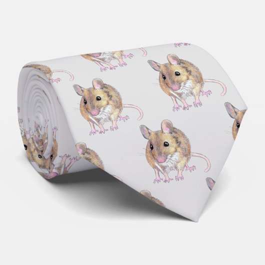 Mouse Neck Tie Krawatte (Gerollt)