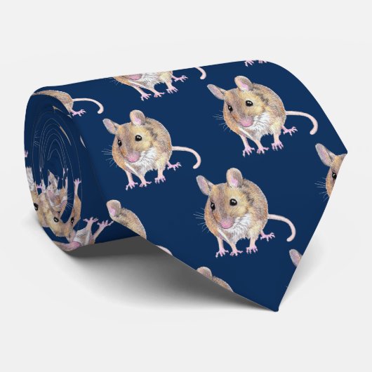 Mouse Neck Tie Krawatte (Gerollt)