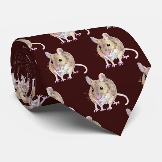 Mouse Neck Tie Krawatte (Gerollt)
