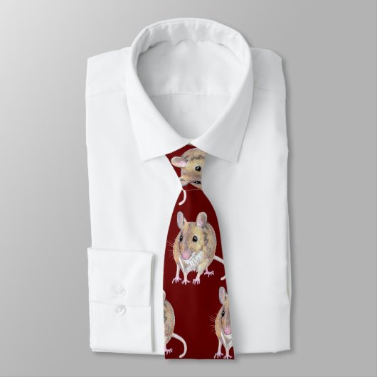 Mouse Neck Tie Krawatte (Gebunden)