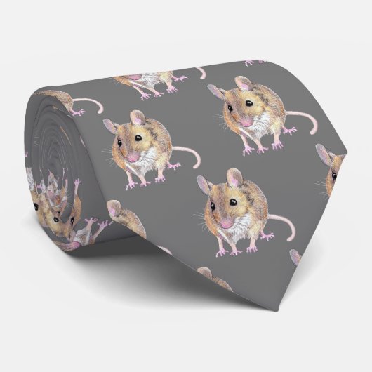 Mouse Neck Tie Krawatte (Gerollt)