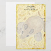 Mouse Nest Briefpapier (Vorne/Hinten)