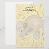 Mouse Nest Briefpapier (Vorne/Hinten)