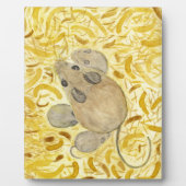 Mouse Nest Watercolor Fotoplatte (Vorderseite)