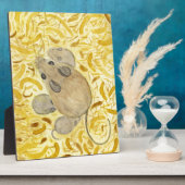 Mouse Nest Watercolor Fotoplatte (Seite)