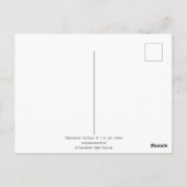 Mouse Nr. 2 Aquarell Art Postkarte (Rückseite)