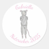 Mouse Nutcracker Sticker (Vorderseite)