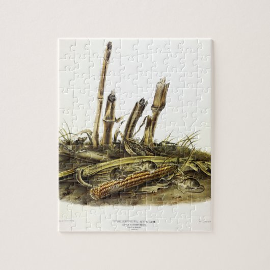 Mouse oder Maus mit geringer Ernte Puzzle (Vertikal)